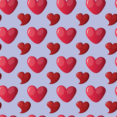 Valentine pink background love heart