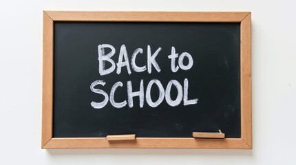 back to school blackboard