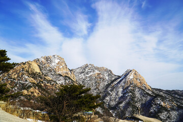 landscape in the mountains