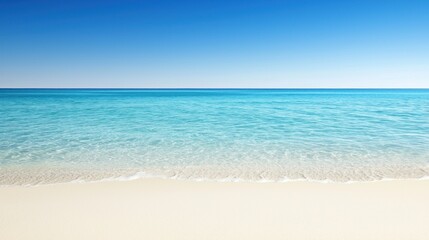 Fototapeta premium Tranquil Beach Scene