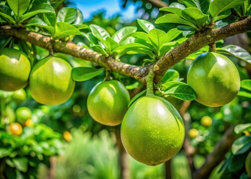 Vietnamese Calabash (Crescentia cujete): Explore its fruit, seeds, leaves, and the plant's uses in Asia.