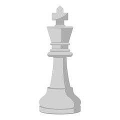 Chess piece isolated: white king