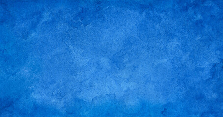 Blue azure turquoise abstract watercolor background for textures backgrounds and web banners design