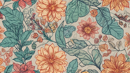 seamless floral pattern