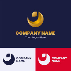 Letter J Gold Luxury Monogram Logo Concept. Logo Design.