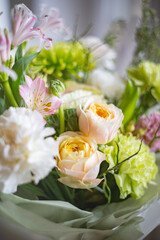 Vibrant Floral Arrangement Featuring a Variety of Colorful Blooms