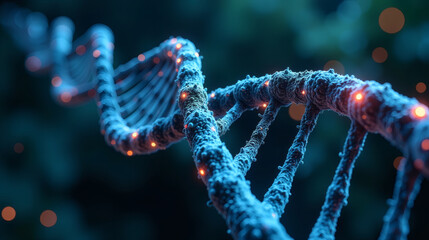 Abstract Genetic Code - Cellular Structure