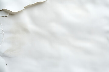 Obraz premium white paper with snow