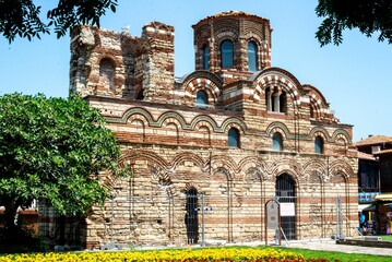 Obraz premium Church of Christ Pantocrator in Nessebar, Bulgaria