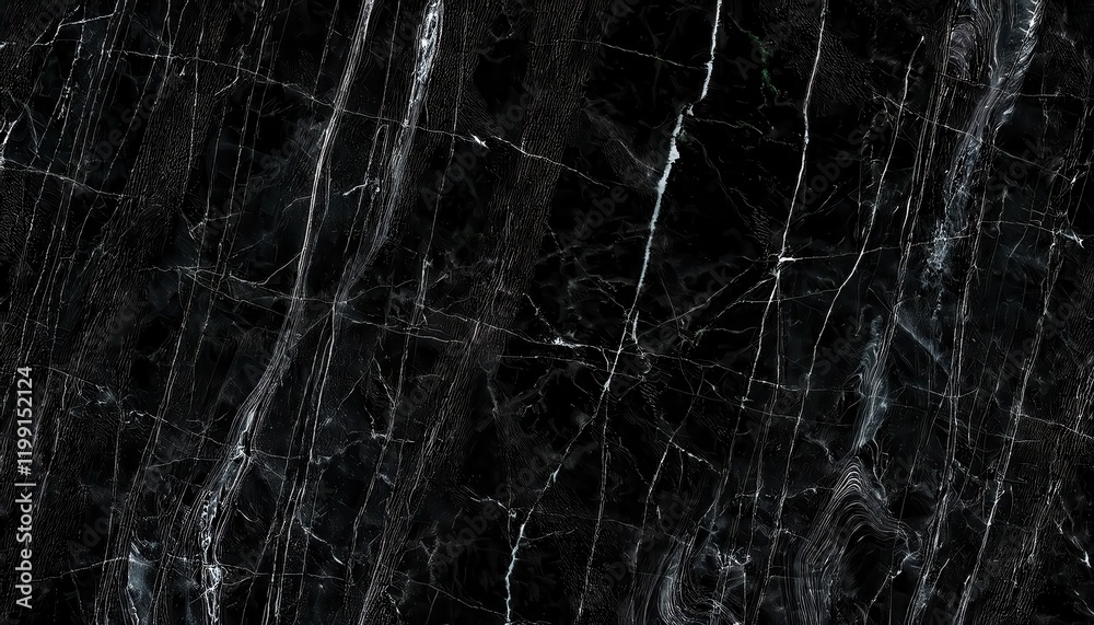 Poster black marble texture with white veining patterns for elegant background, design projects, luxury int