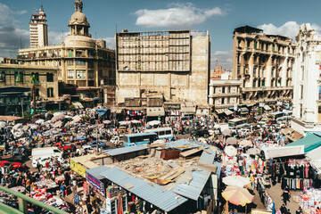 traffic in the city of cairo