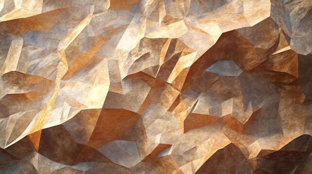 Abstract background of geometric shapes and textures.