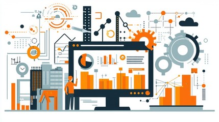 Industrial engineers employ data-driven techniques to enhance quality, safety, and cost efficiency.