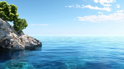 Tranquil Ocean Coast