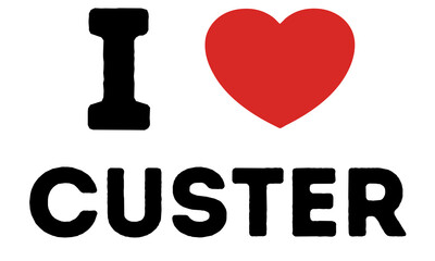 I Love Custer United States