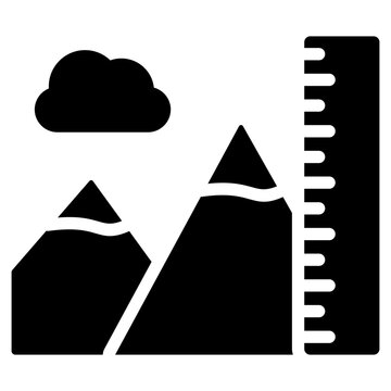 Elevation Glyph Icon