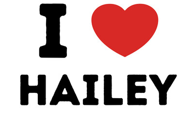 I Love Hailey United States