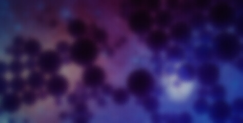 Expressive Painted Dreamscape Infused with an Array of Colors and Abstract Forms