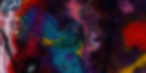 Splatter Symphony of Colors and Textures Forming a Vivid and Dynamic Background