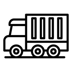 Container Truck Icon