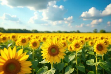 Goldenrod yellow, reminiscent of sunflowers in a field, shade, harvest, autumn