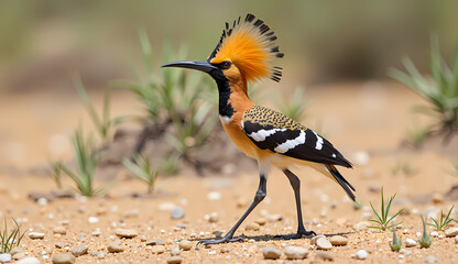 Obraz premium hoopoe in the wild