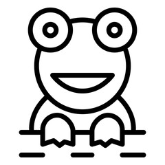 Knitted Frog Icon