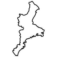 Fototapeta premium 手書きの日本_三重県_02