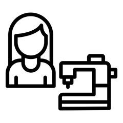 Tailoring Women Icon