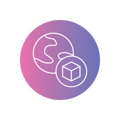 3D Virtual World icon