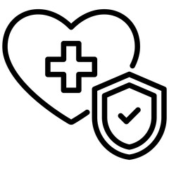 Insurance Outline Icon