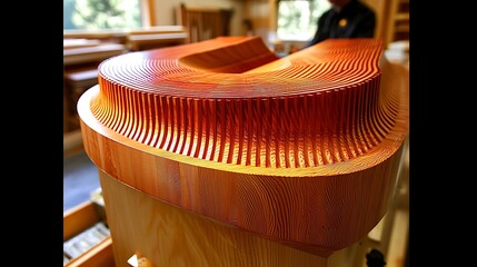 Natural oak wood with intricate grain patterns, offering a rustic and organic texture with a warm, inviting feel