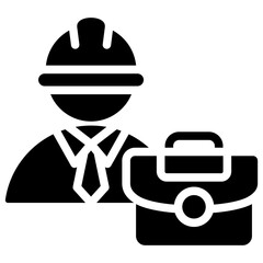 Occupational Glyph Icon