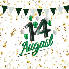 Fourteen august pakistan independence day