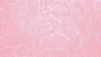 delicate pink linear leaf pattern for background, wallpaper, and designs featuring elegant fine lines and botanical aesthetics