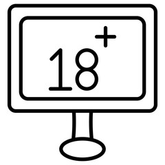 Pornography Addiction Icon