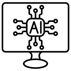 Artificial Intelligence Icon