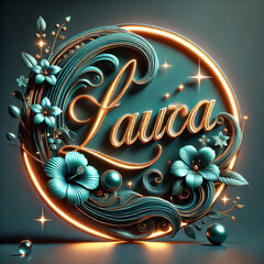 new year card with christmas tree