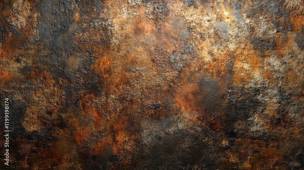 Poster abstract rusty metal texture background