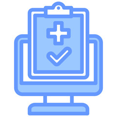 Telecare System Blue Icon