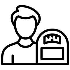 Weight Monitoring Icon