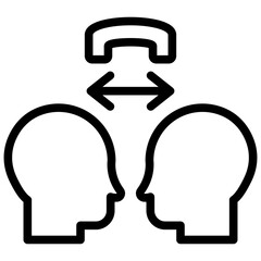 Minimal Contact Icon