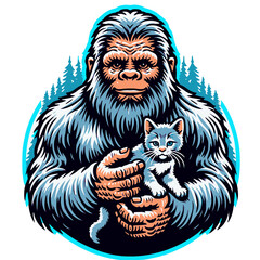 Bigfoot Illustration