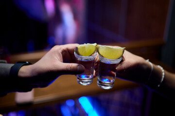 Cheers to Friendship Celebrating with Shots, Slices, and Great Vibes All Night Long