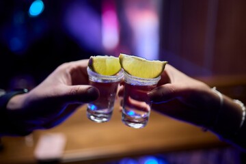 Cheers to Friendship Celebrating with Shots, Slices, and Great Vibes All Night Long