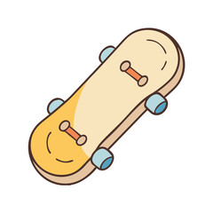 fingerboard mini skateboard icon, fingerboard mini skateboard vector illustration-simple illustration of fingerboard mini skateboard, perfect for fingerboard mini skateboard logos and themed design 