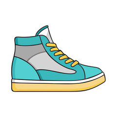 skateboarding shoes icon, skateboarding shoes vector illustration-simple illustration of skateboarding shoes, perfect for skateboarding shoes logos and themed design 