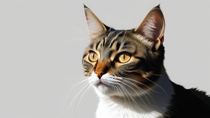Obraz premium cat portrait