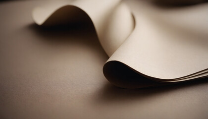 Obraz premium Abstract folded paper artistic with copy space