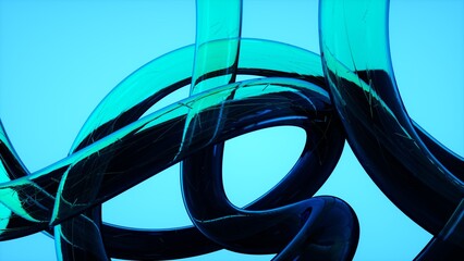 abstract background with glass